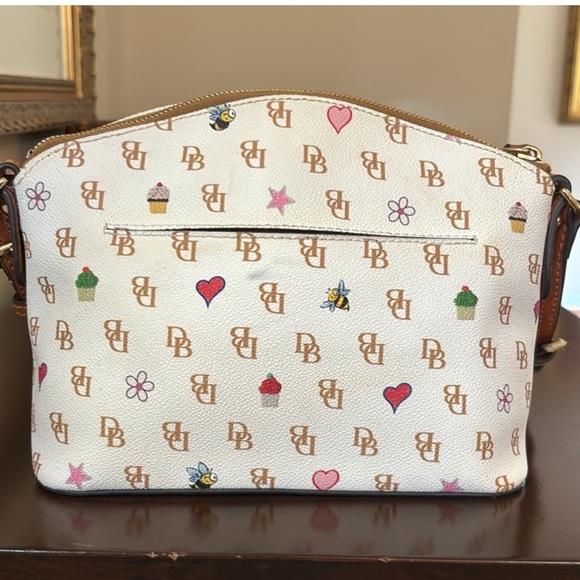 Dooney & Bourke Gretta Bees & Hearts Satchel - Picture 4 of 16